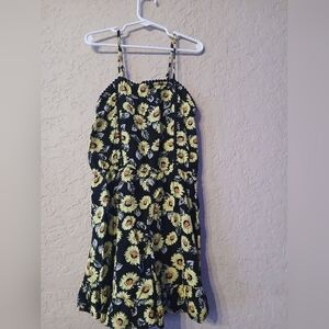 Sunflower Print Dress